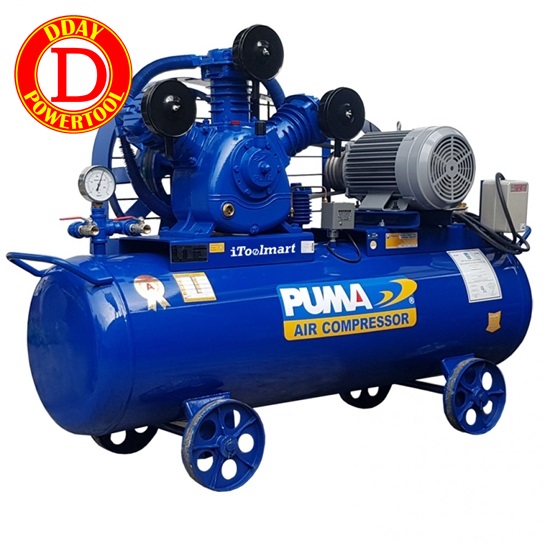 ปั๊มลม PUMA รุ่น PP-310 AB มอเตอร์ ABLE 10 HP ถัง 315 L.(3 ลูกสูบ) 380V.